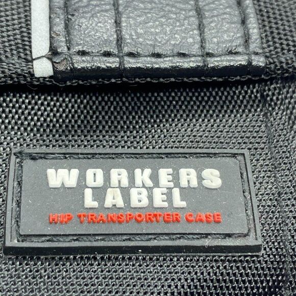 Nakabayashi Worker's Label Small Multi Tool Clip On Hip Pouch Case Organizer Bag - Picture 3 of 5